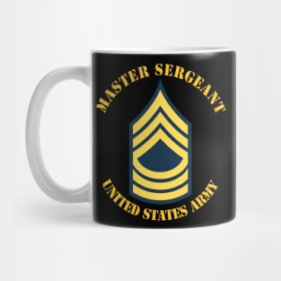 POCKET - MSG - Master Sergeant  - Blue Mug